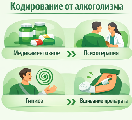 кодирование от алкоголизма в Печоре Санати